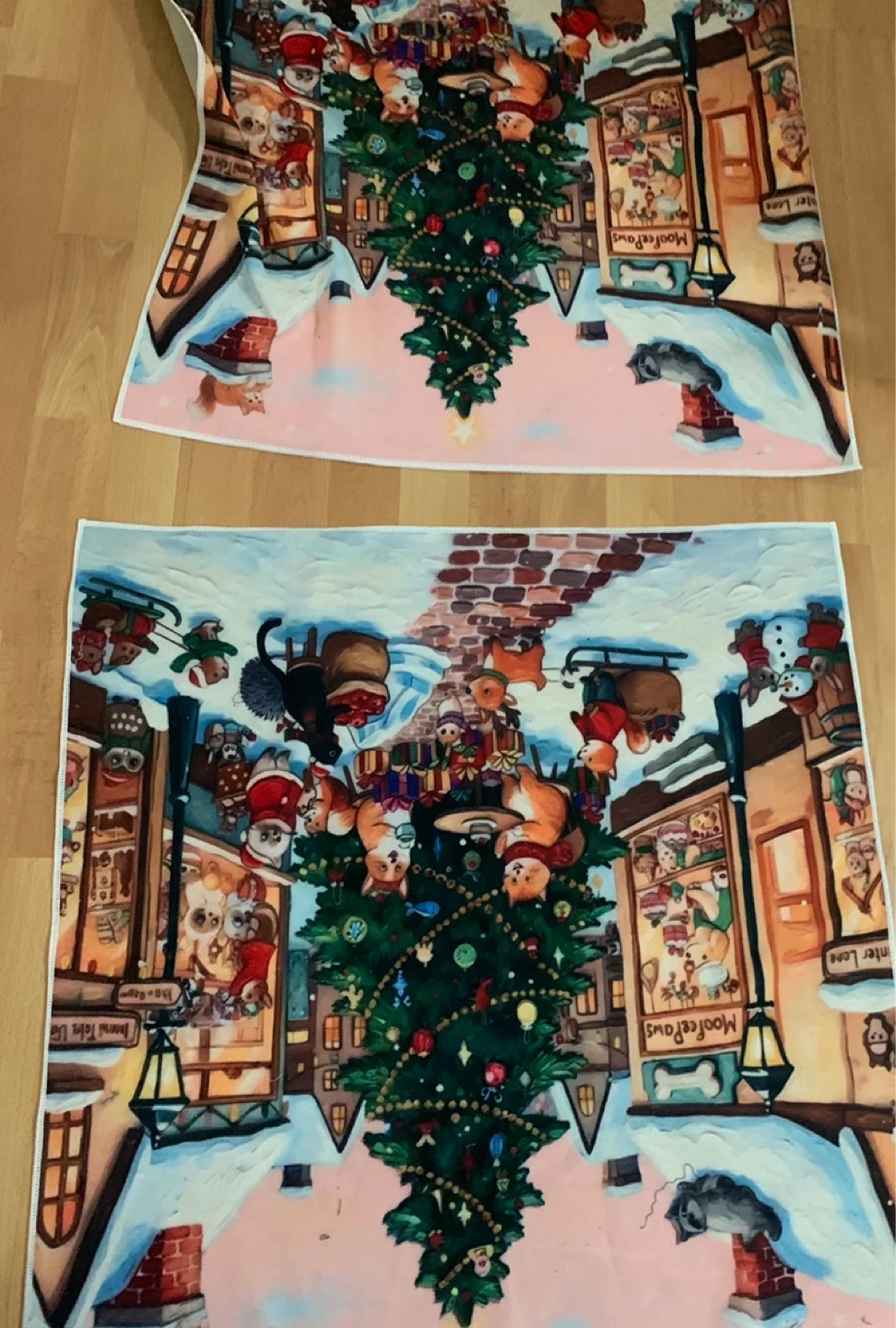 Christmas Themed Animal Tapestry - photo 4