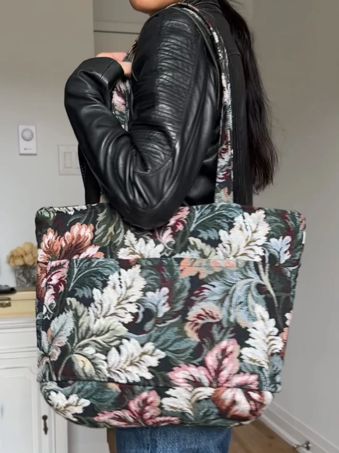 Vintage Tapestry Tote