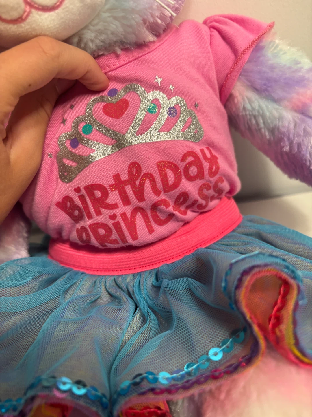 Build-A-Bear Workshop Pastel Tie-Dye Cat - photo 2