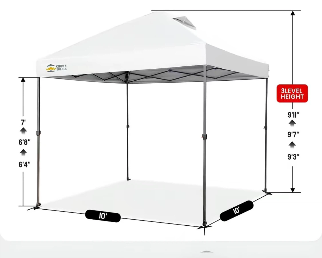 Crown Shades 10x10 Pop-Up Canopy Tent - photo 3