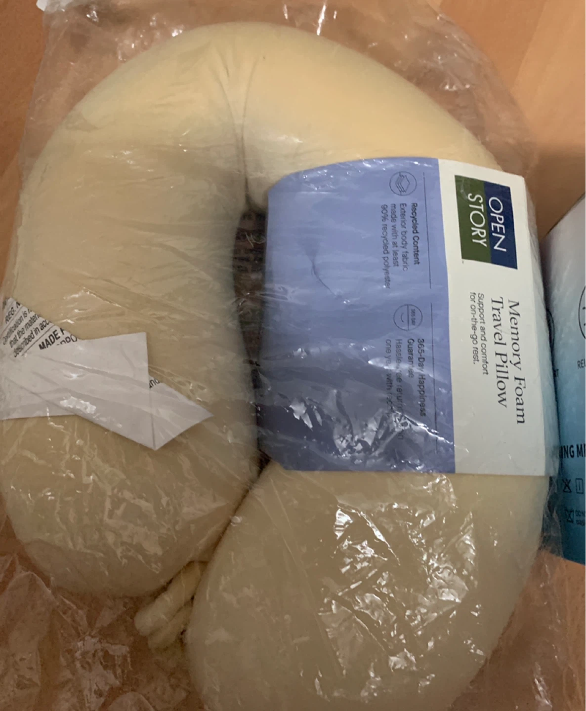 Open Story Memory Foam Travel Pillow - photo 3