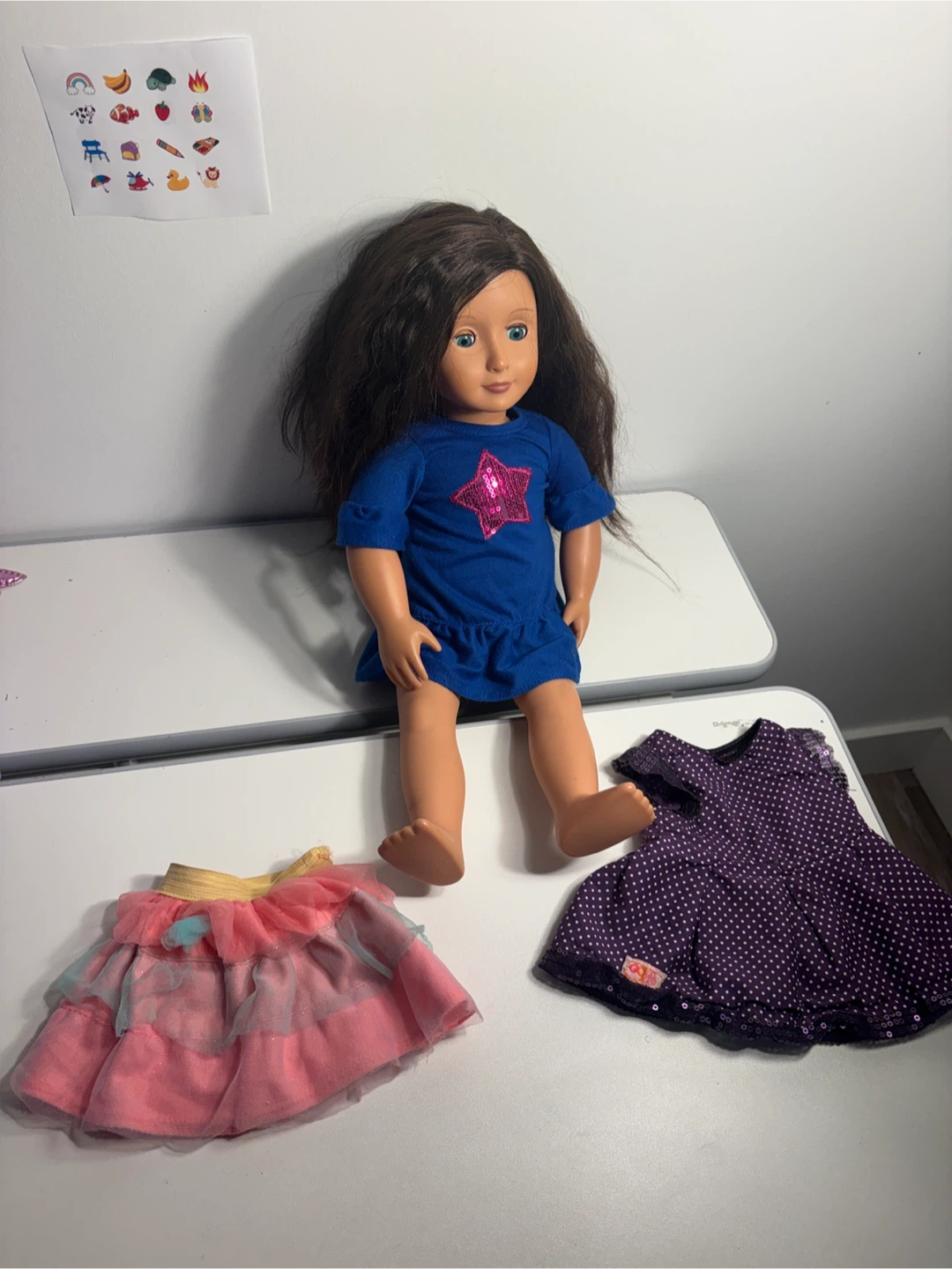 Our Generation Doll with Extra Clothing and Accessories