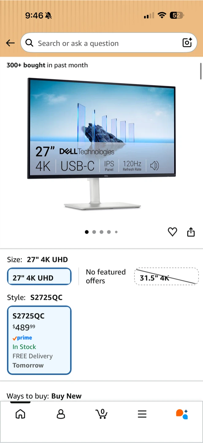 Dell 27 Plus 4K USB-C Monitor S2725QC - photo 5