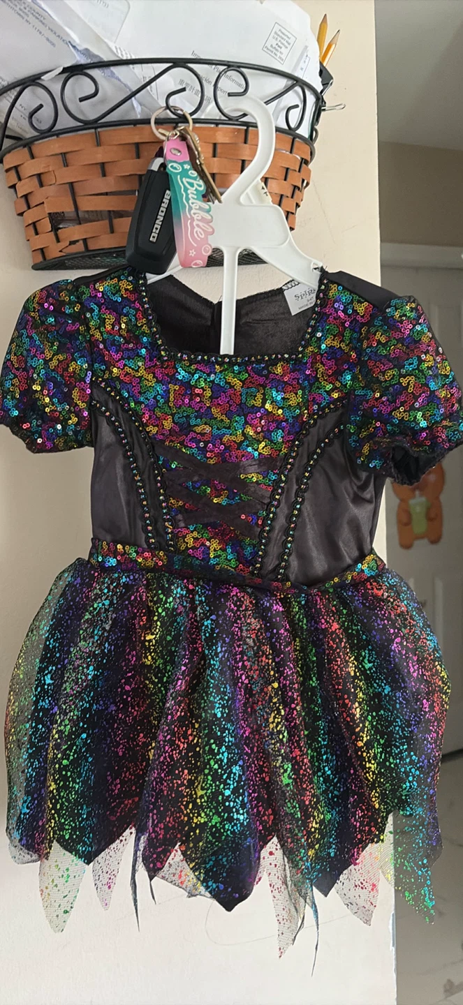 Spirit Halloween Witch Costume Set 3-4T