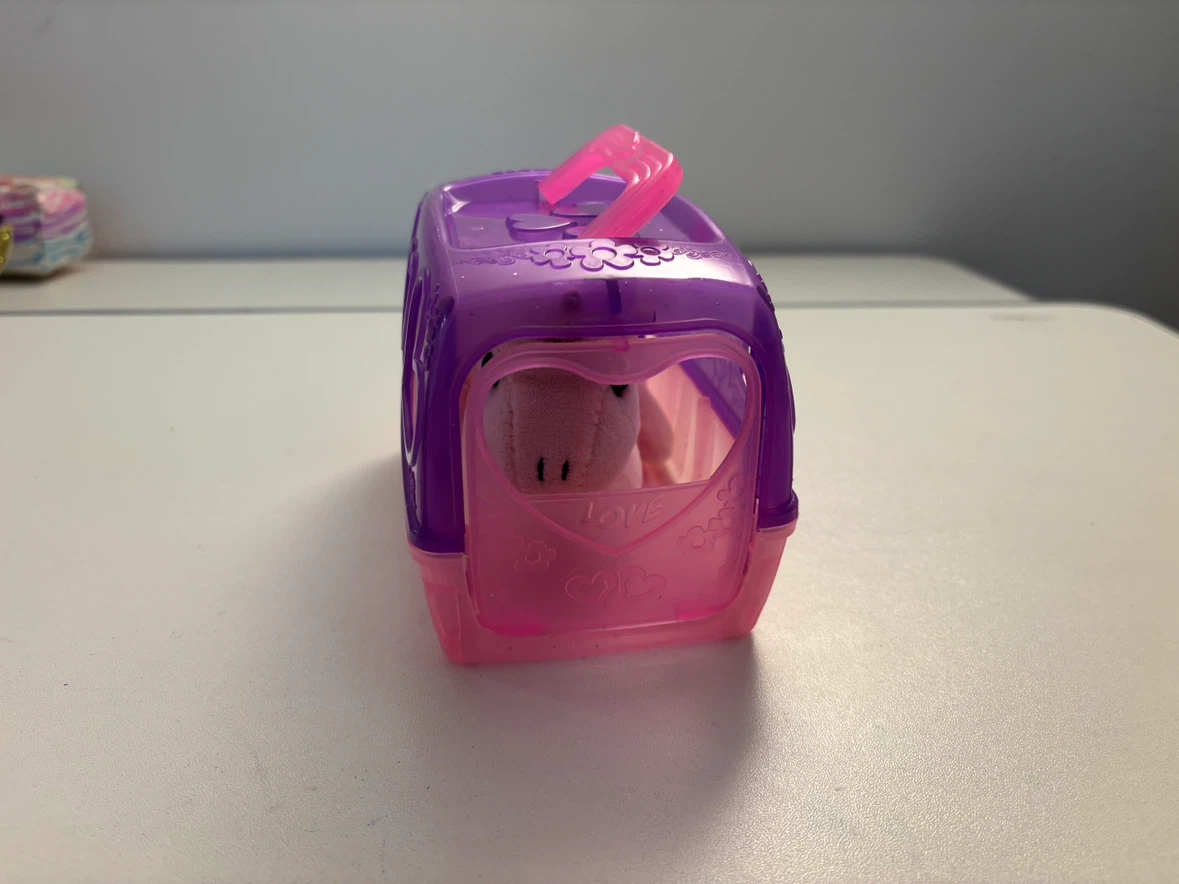 Pink Plush Unicorn with Purple Carrier - photo 3