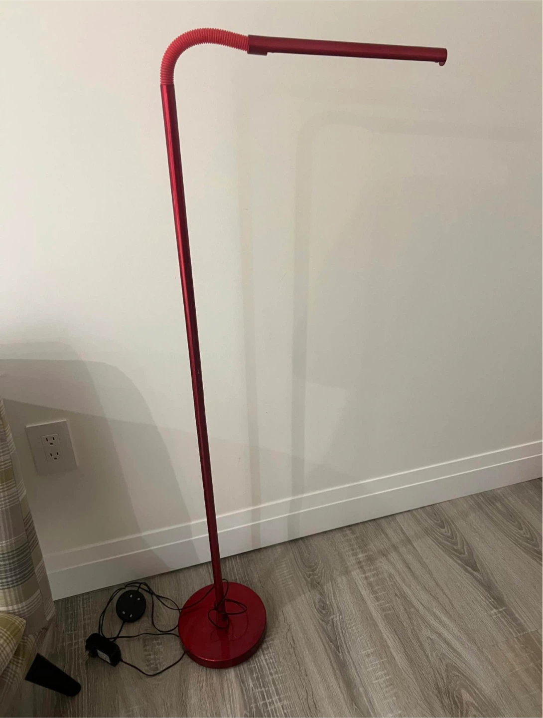 Red Adjustable Modern Floor Lamp