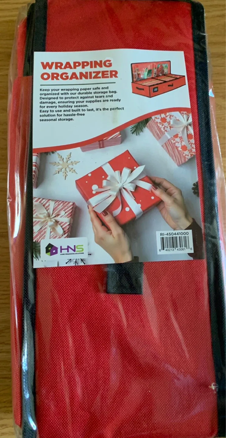 HNS Wrapping Paper Organizer