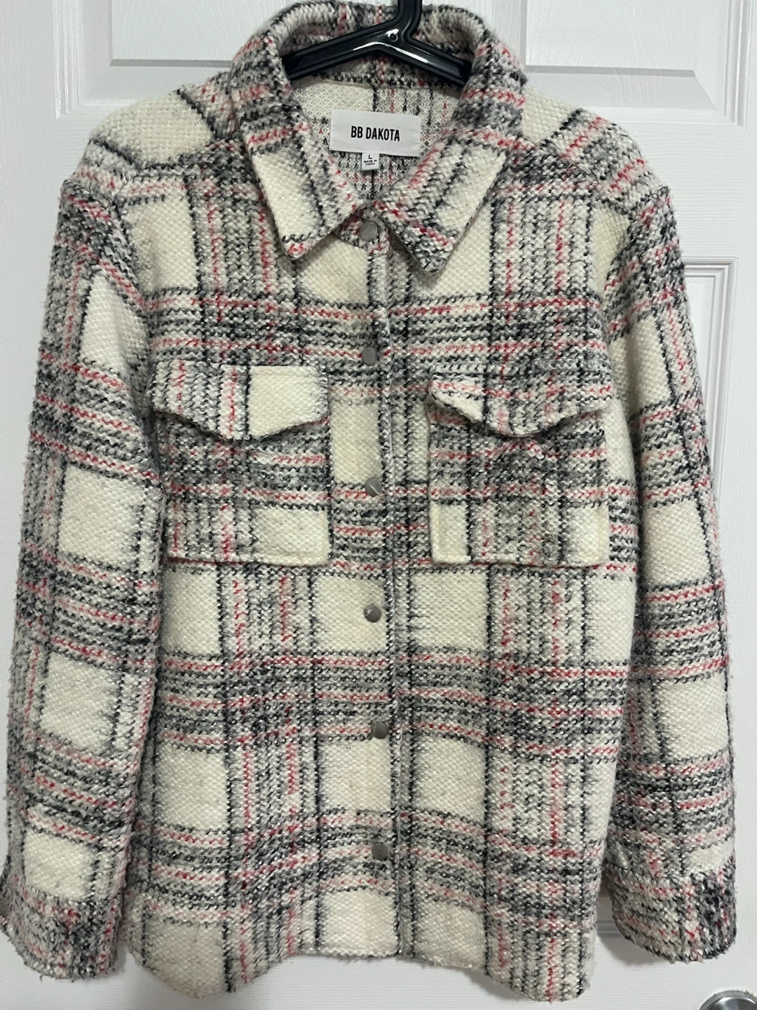 BB Dakota Plaid Shirt Jacket