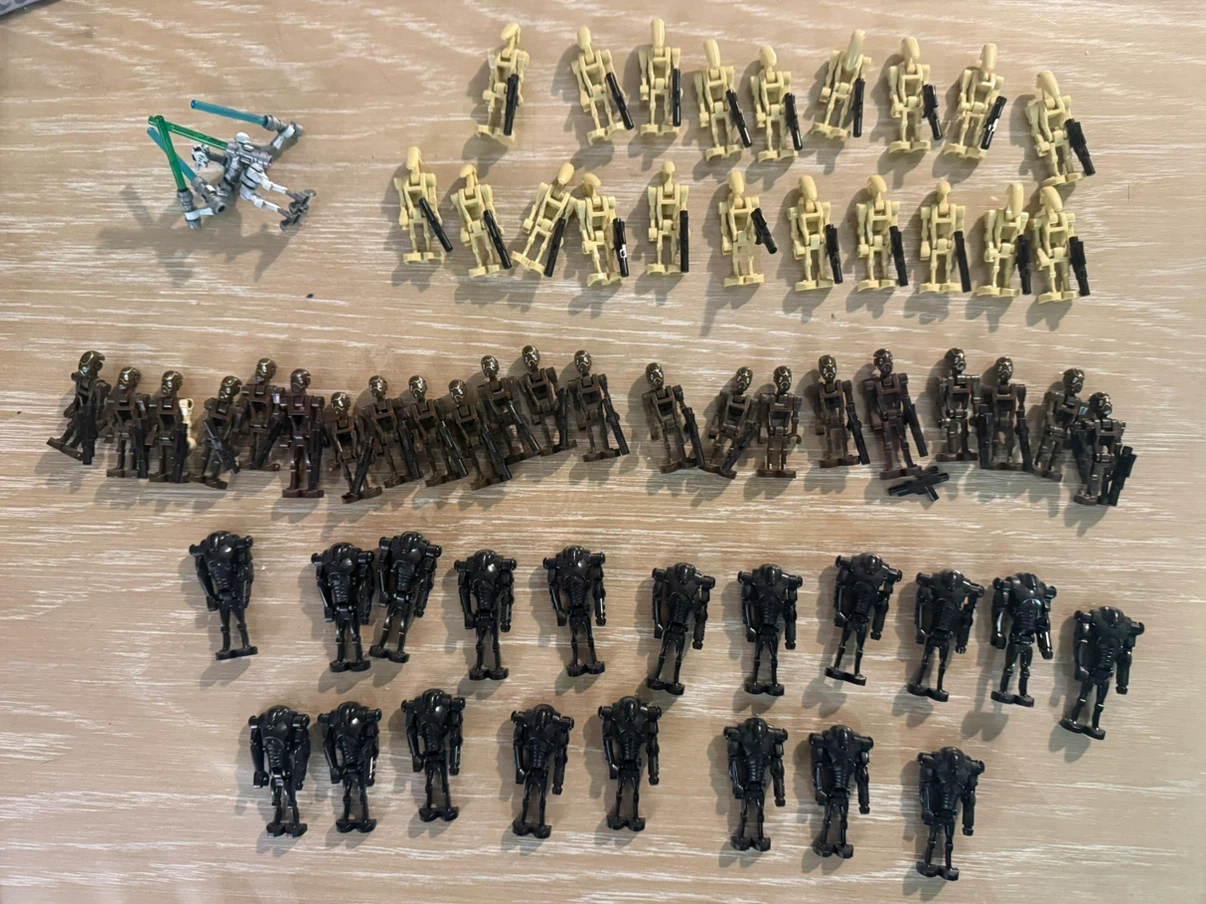 LEGO compatible Star Wars Droid Minifigure Lot