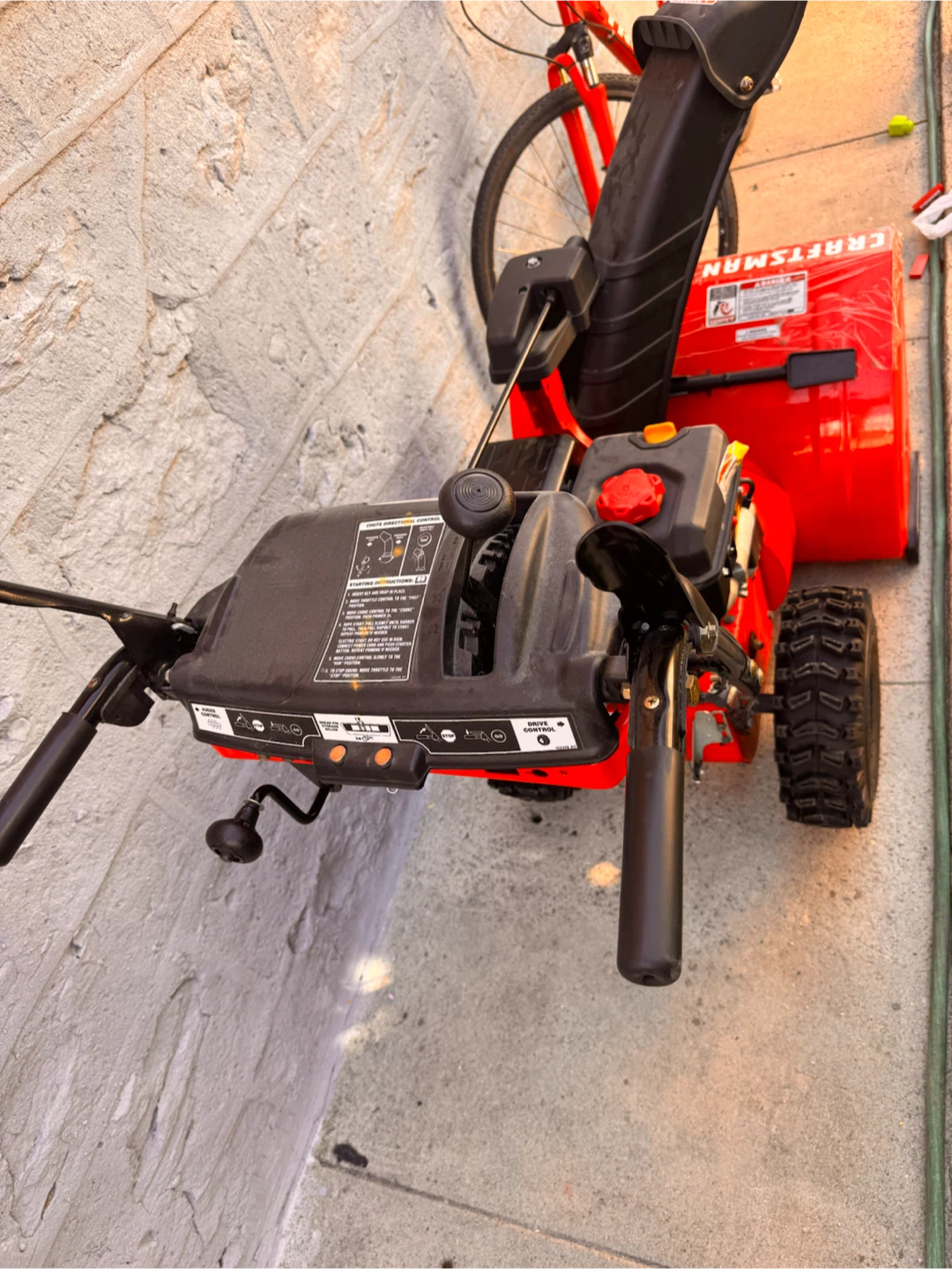 Craftsman 26-inch Two-Stage Snow Blower - photo 2