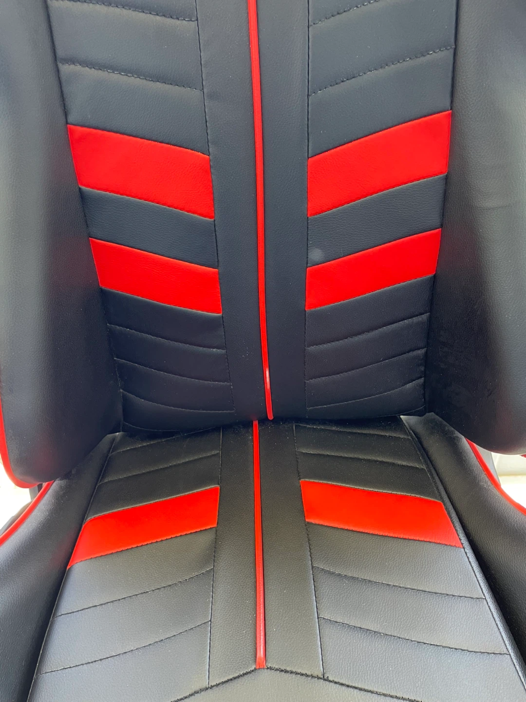 OFM Essentials Red And Black Racing Style Gaming Chair - photo 5