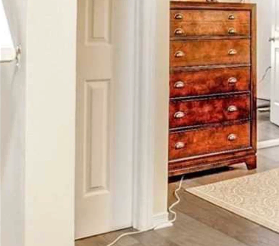Five-Drawer Wooden Chest of Drawers