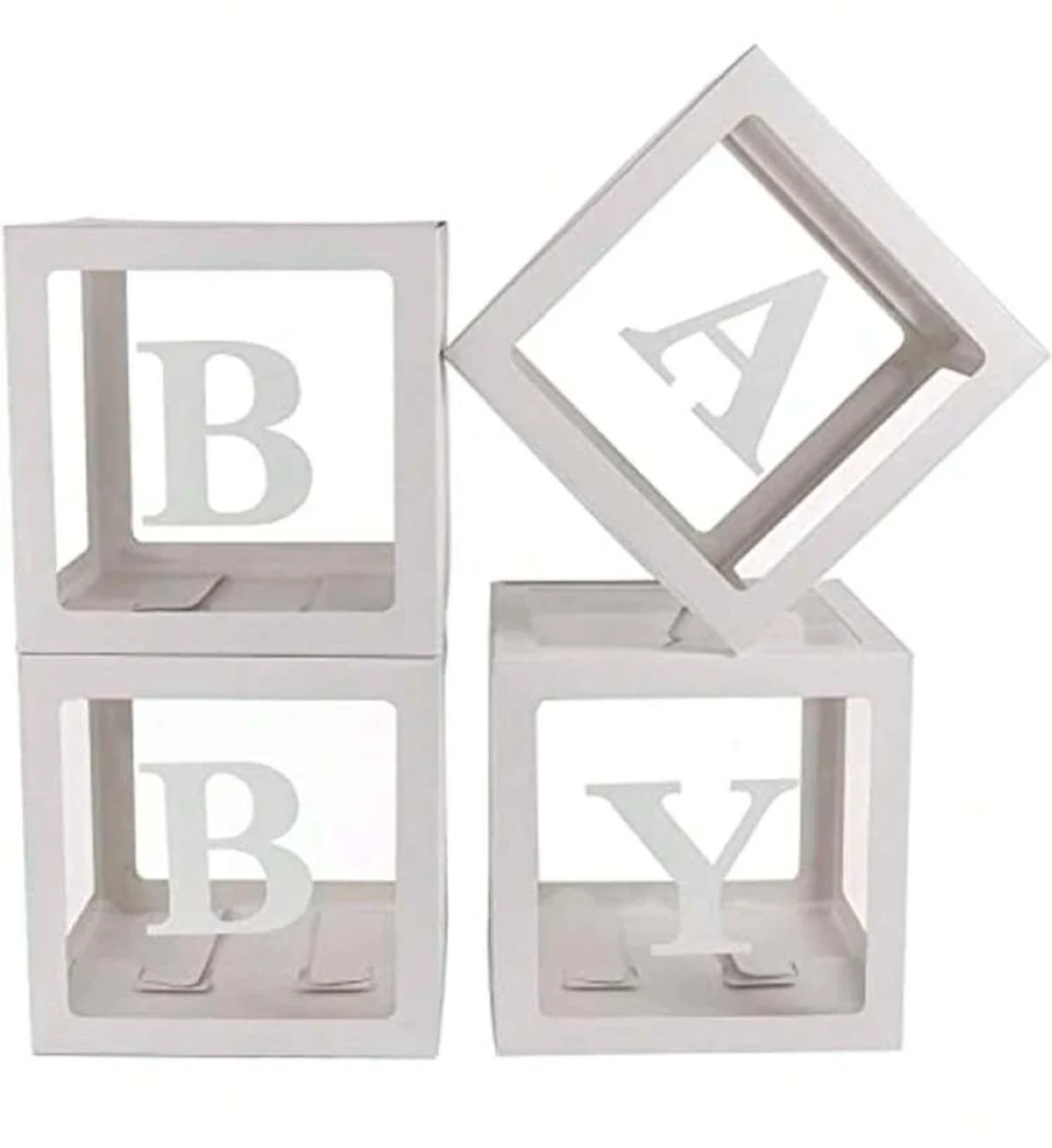 Baby Shower Letter Decoration Boxes