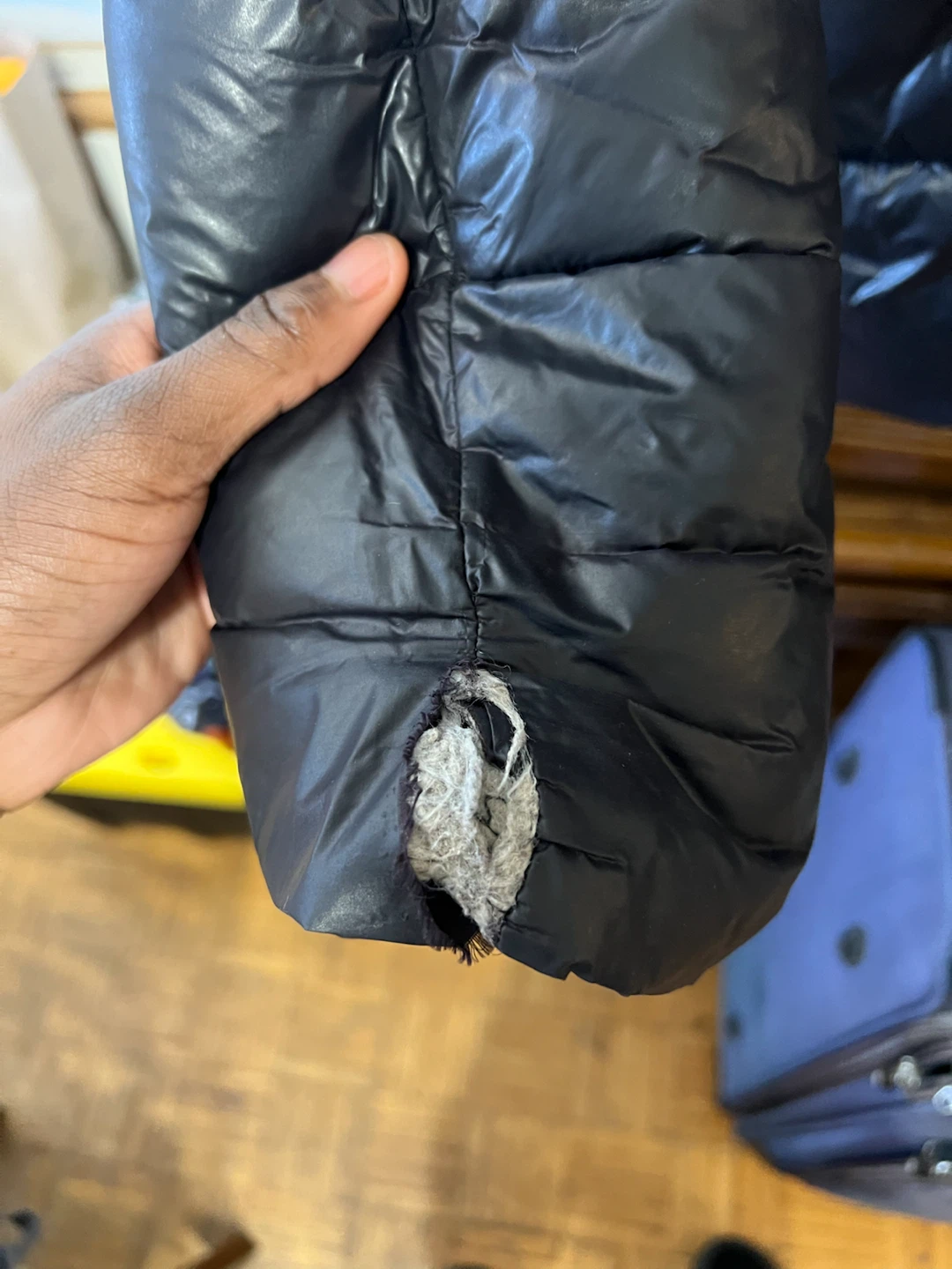 Black Puffer Jacket men - photo 5