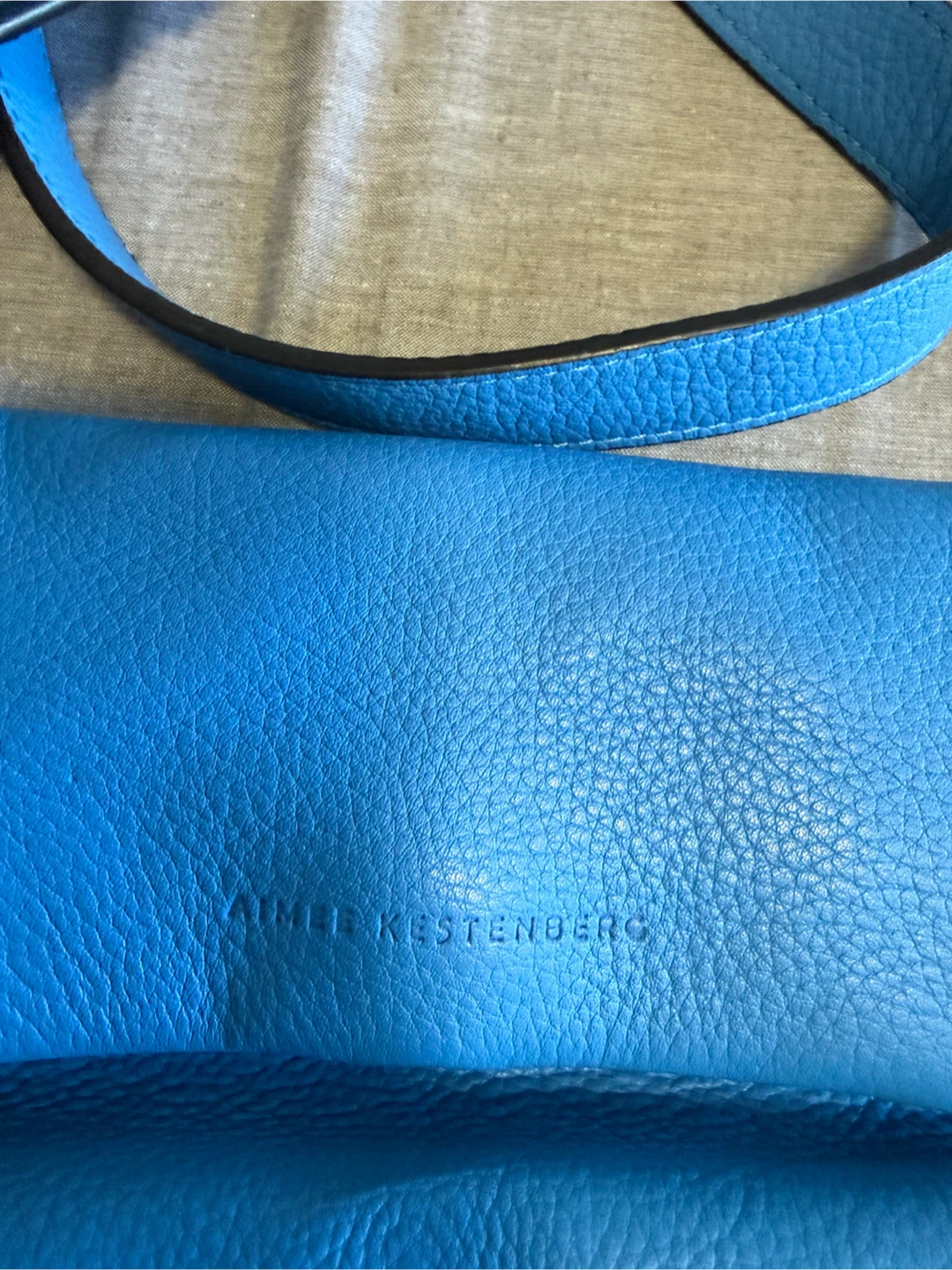 Aimee Kestenberg Blue Leather Crossbody Bag - photo 2