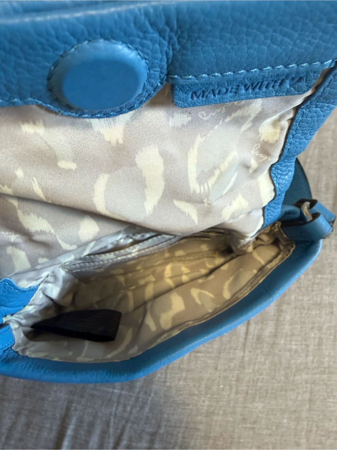 Aimee Kestenberg Blue Leather Crossbody Bag - photo 5
