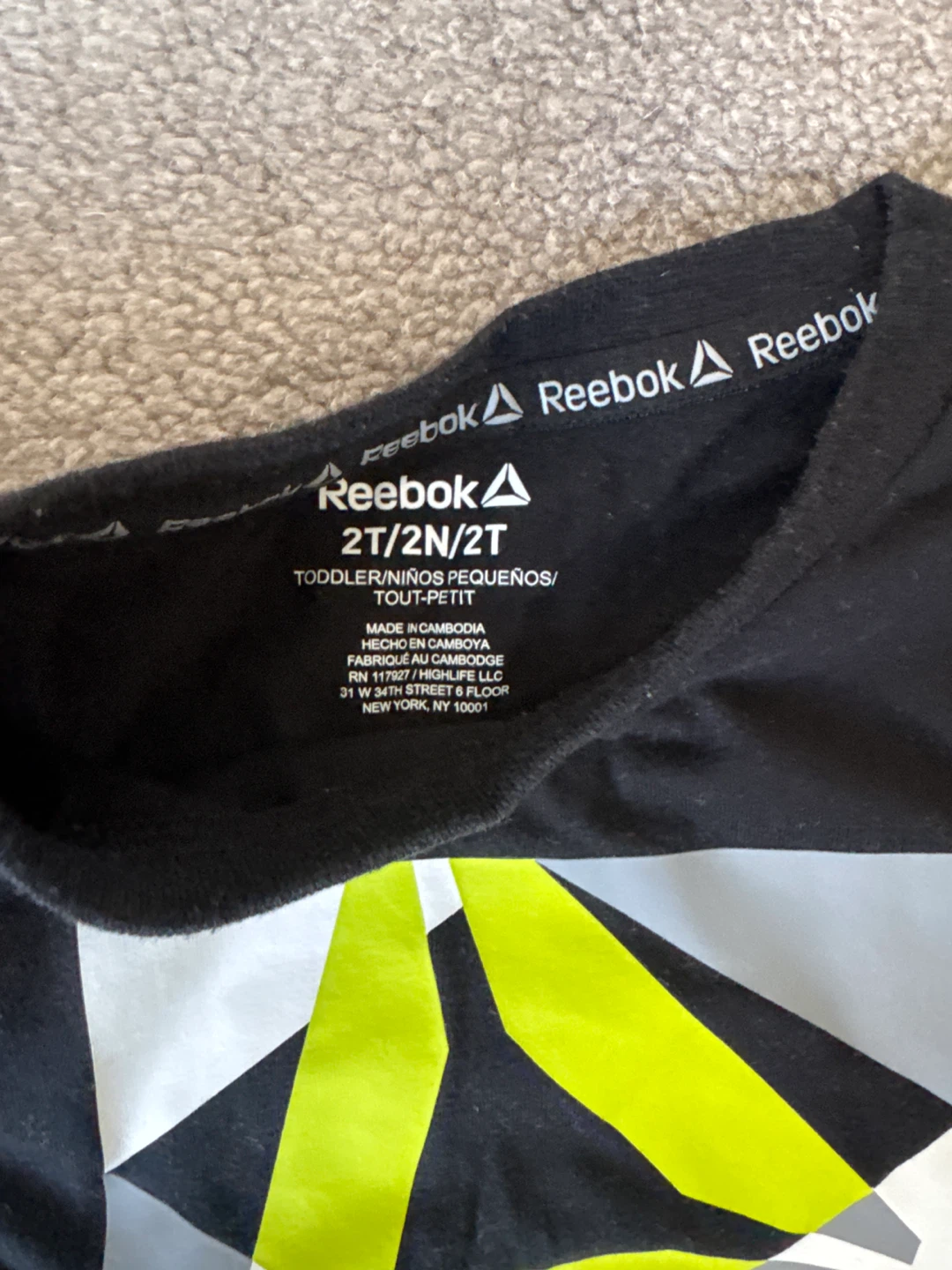 Reebok Toddler Boys 2-Piece Outfit - photo 2