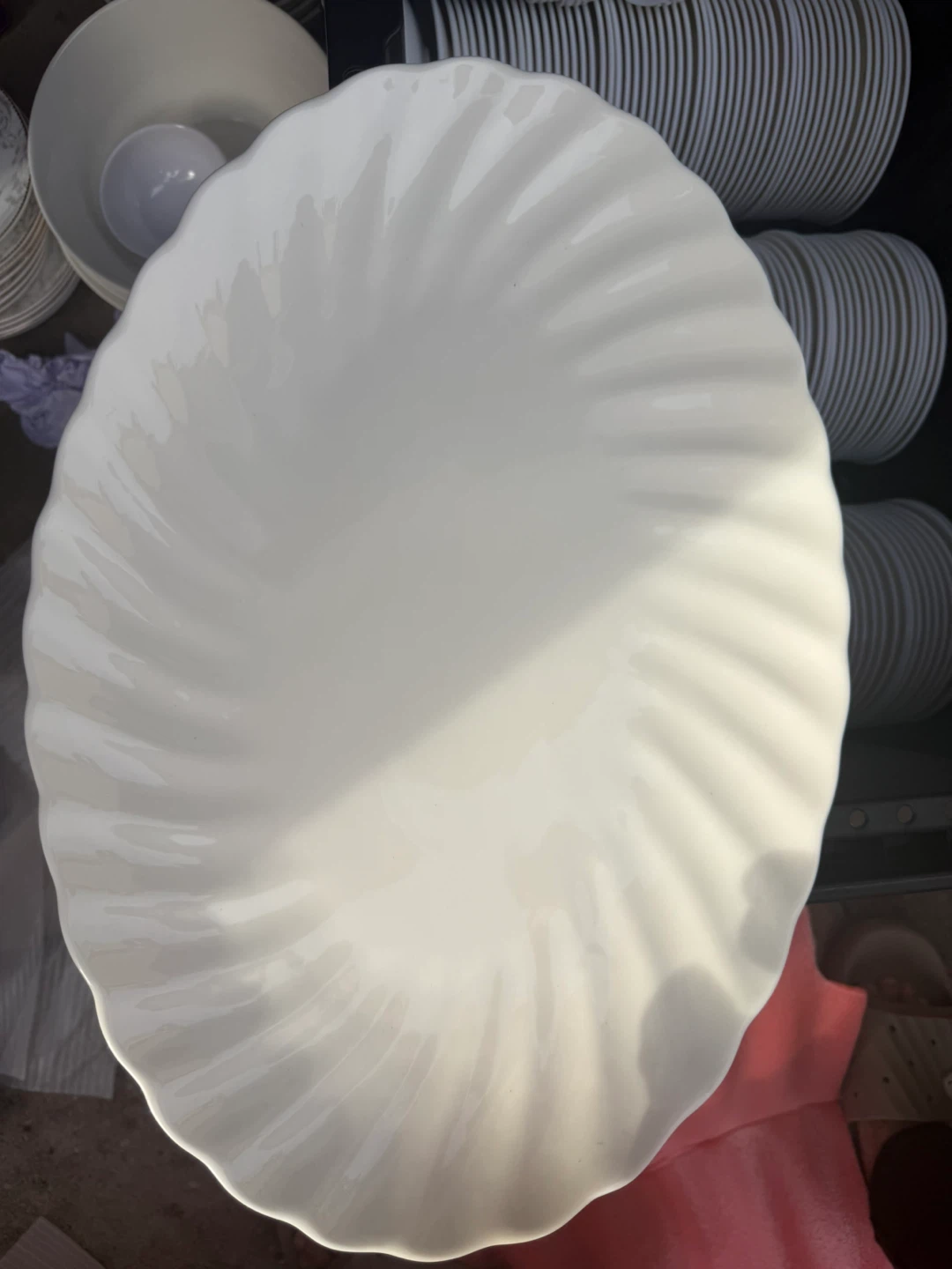 Assorted White Dinnerware Set
