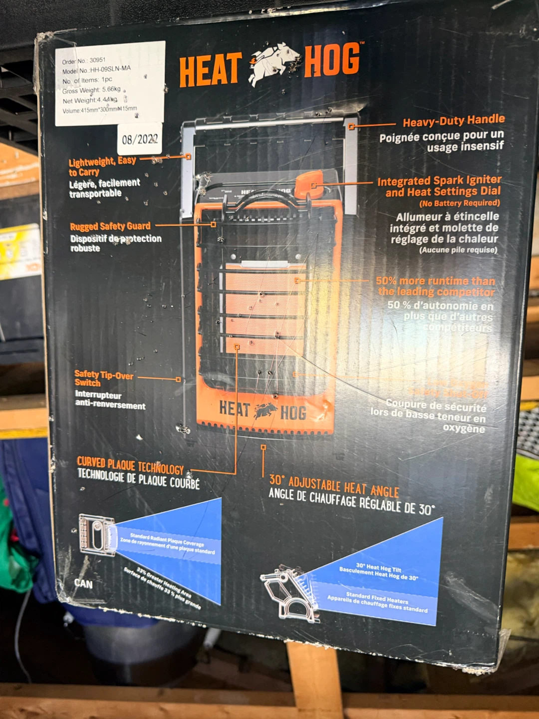 Heat Hog Portable Propane Heater
