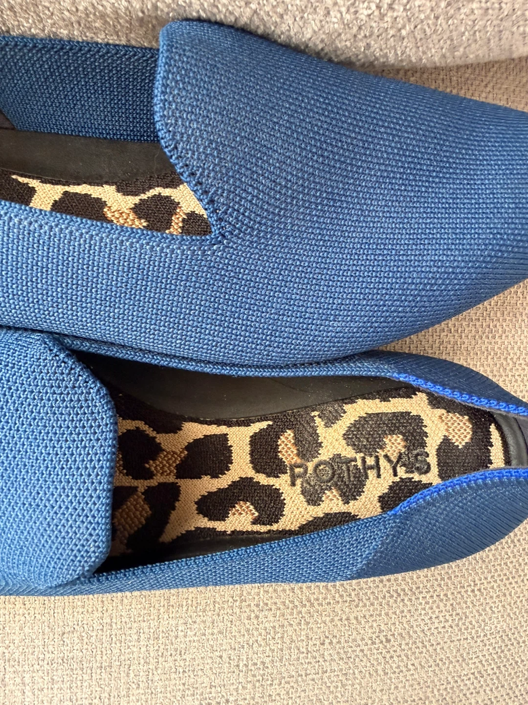 Rothy's Blue Knit Loafers Size 9 - photo 2