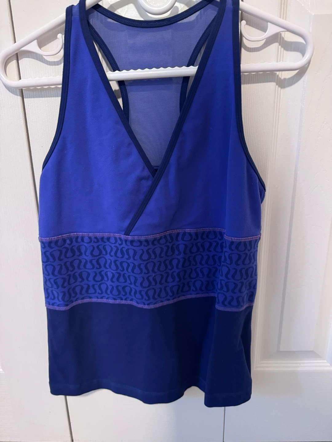 Lululemon Racerback Tank Top - Blue - Size 12 - photo 2