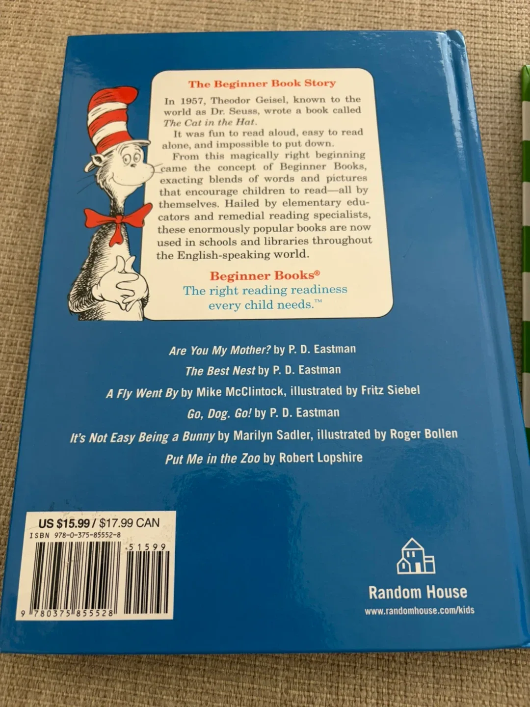 The BIG Blue & Green Book of Beginner Books - photo 5