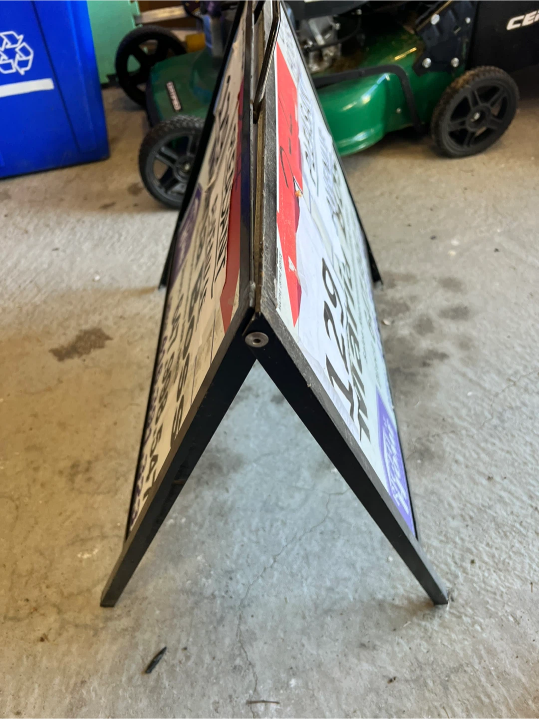A-Frame Real Estate Open House Sign