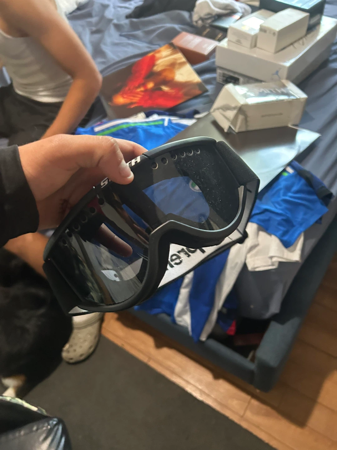 Supreme Smith Cariboo OTG Goggles - Black - photo 3