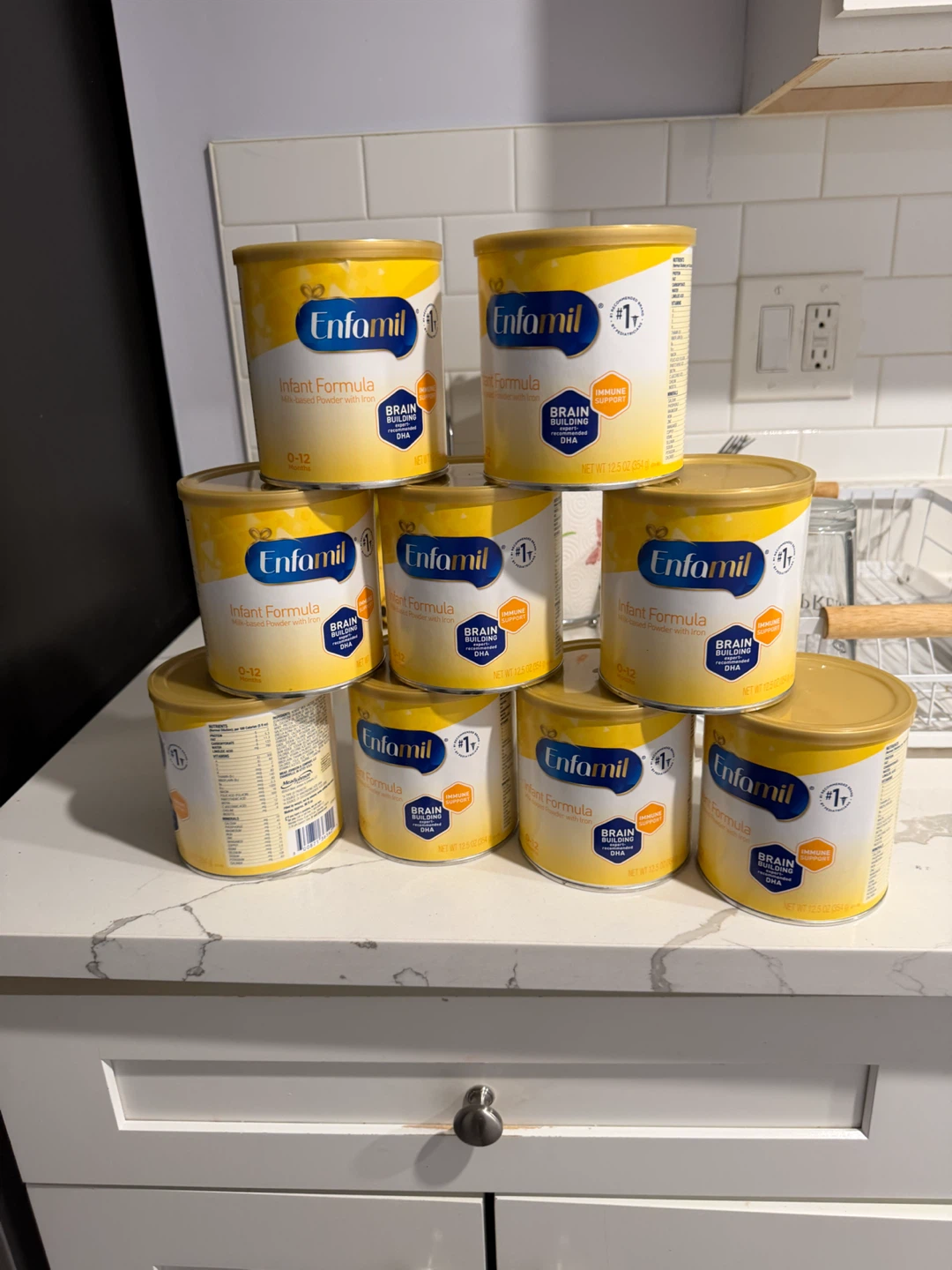 8 Cans of Enfamil Infant Formula 12.5oz - photo 3