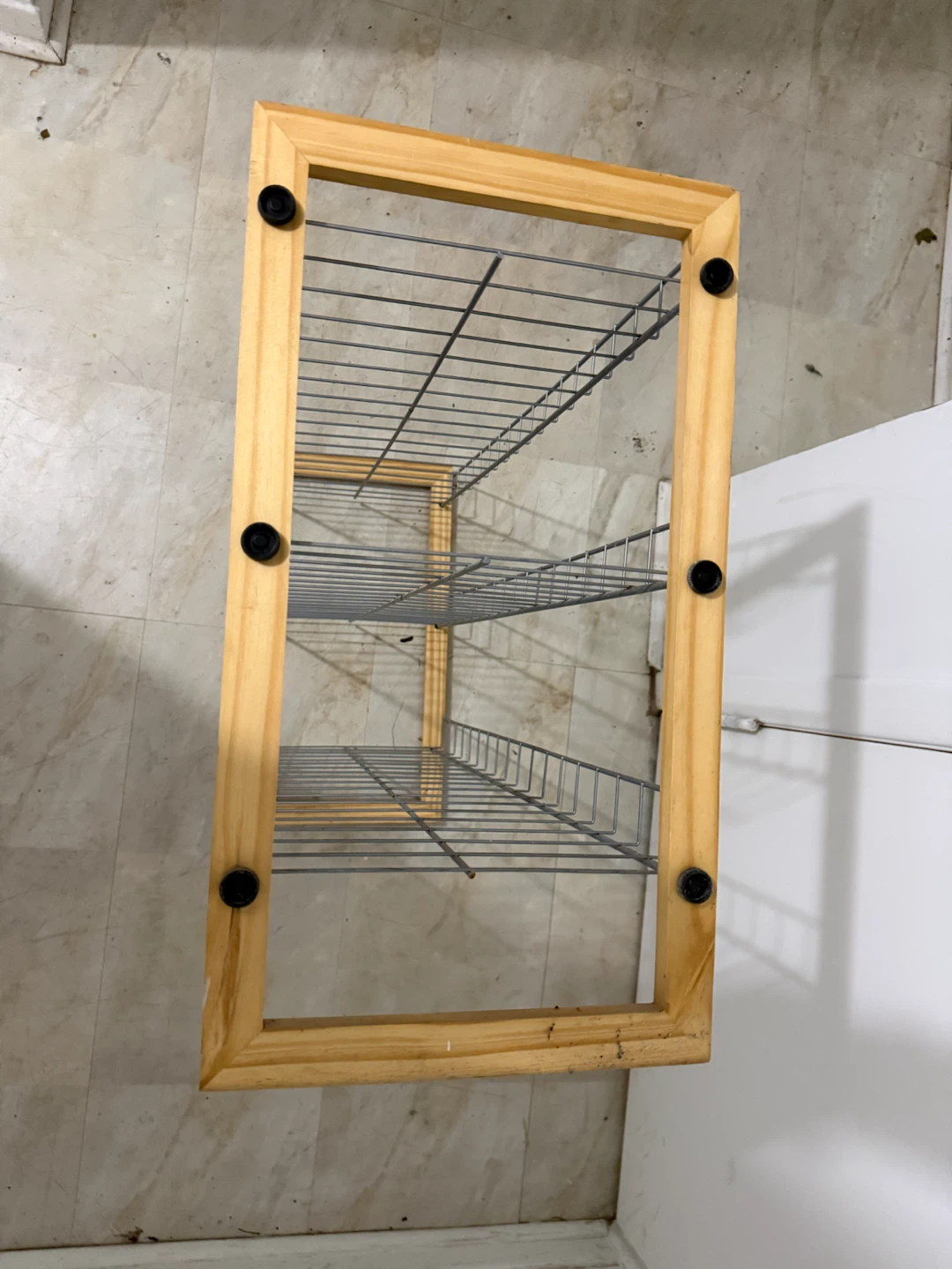 FREE – 3-Tier Shoe Rack with Wooden Frame - photo 3