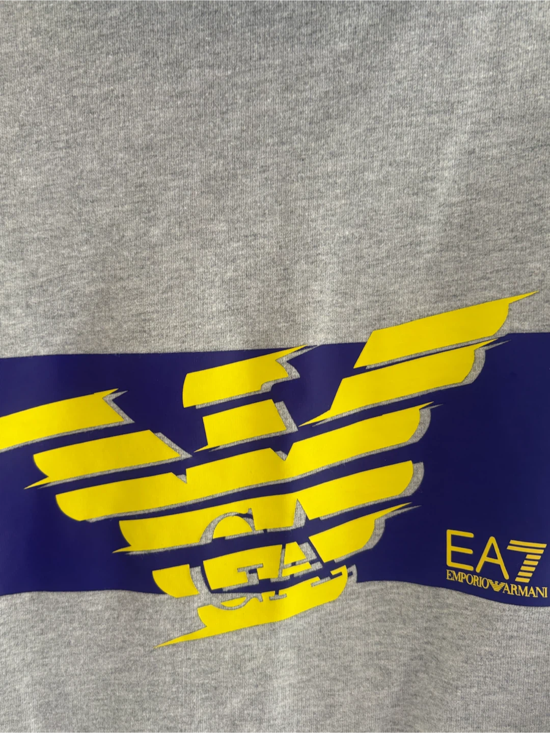 EA7 Emporio Armani Grey Hoodie - Men’s Medium - photo 3