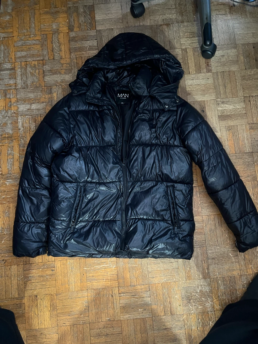 Black Puffer Jacket men