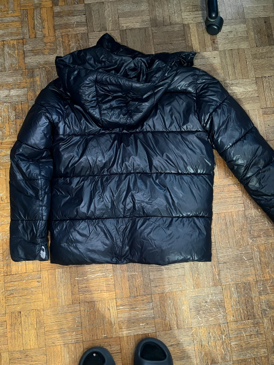 Black Puffer Jacket men - photo 3