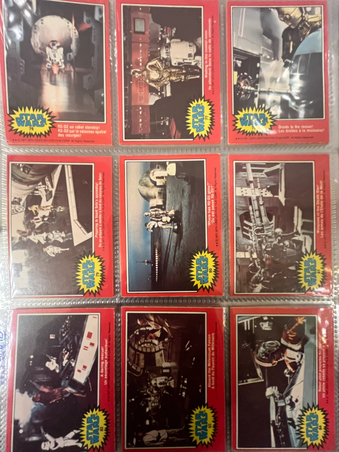 Vintage 1977 Star Wars Trading Cards - photo 2