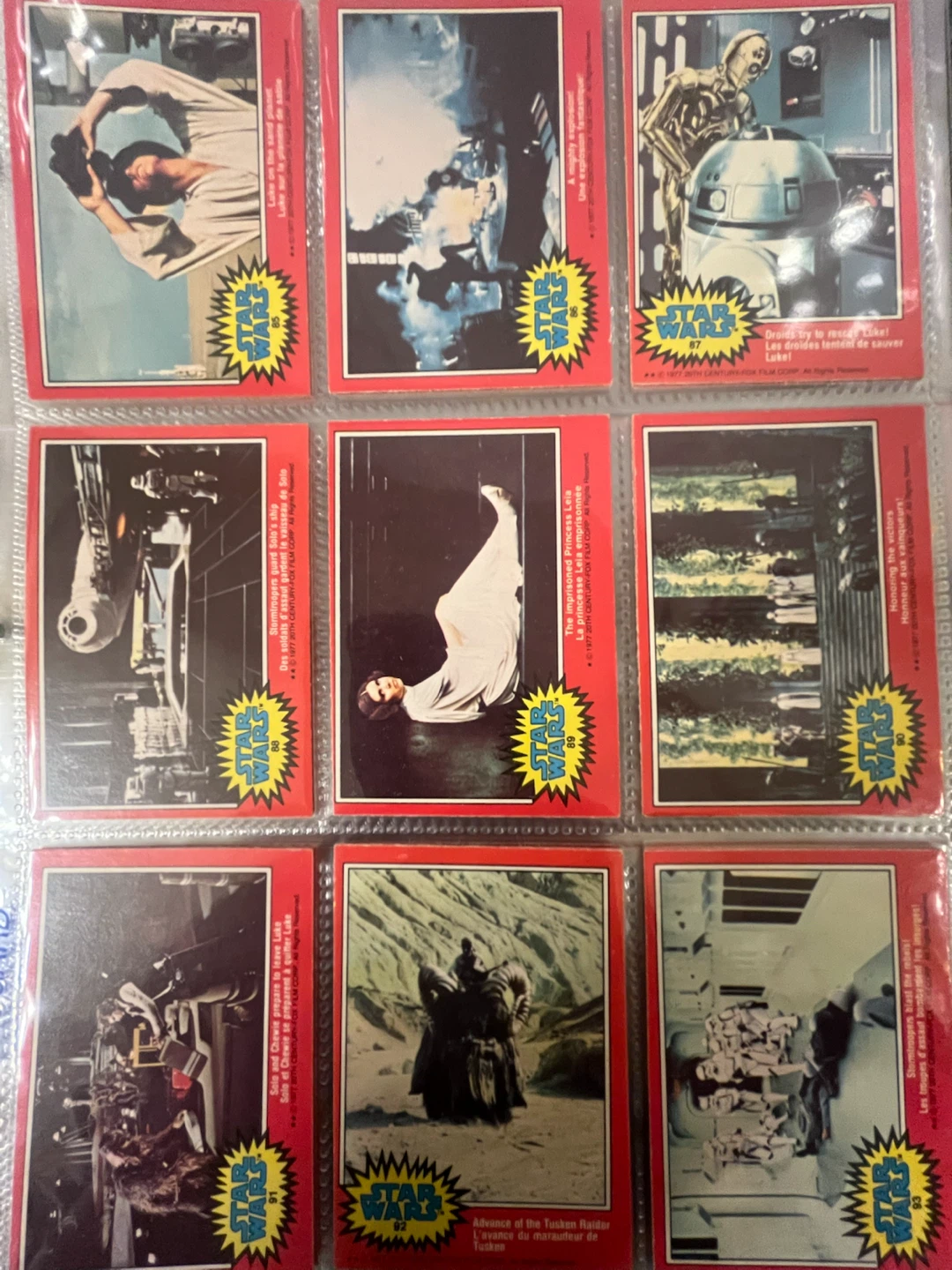 Vintage 1977 Star Wars Trading Cards - photo 3