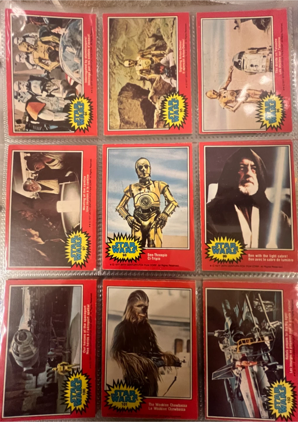 Vintage 1977 Star Wars Trading Cards - photo 4