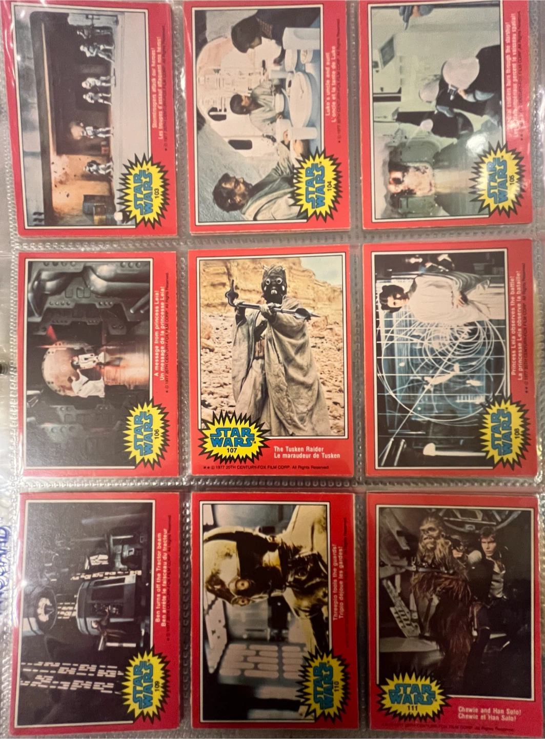 Vintage 1977 Star Wars Trading Cards - photo 5
