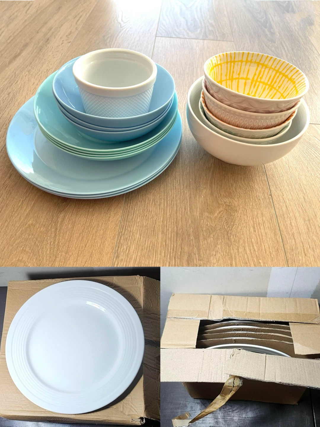 (NEED GONE SEND OFFERS)  Brand New Box White Plates