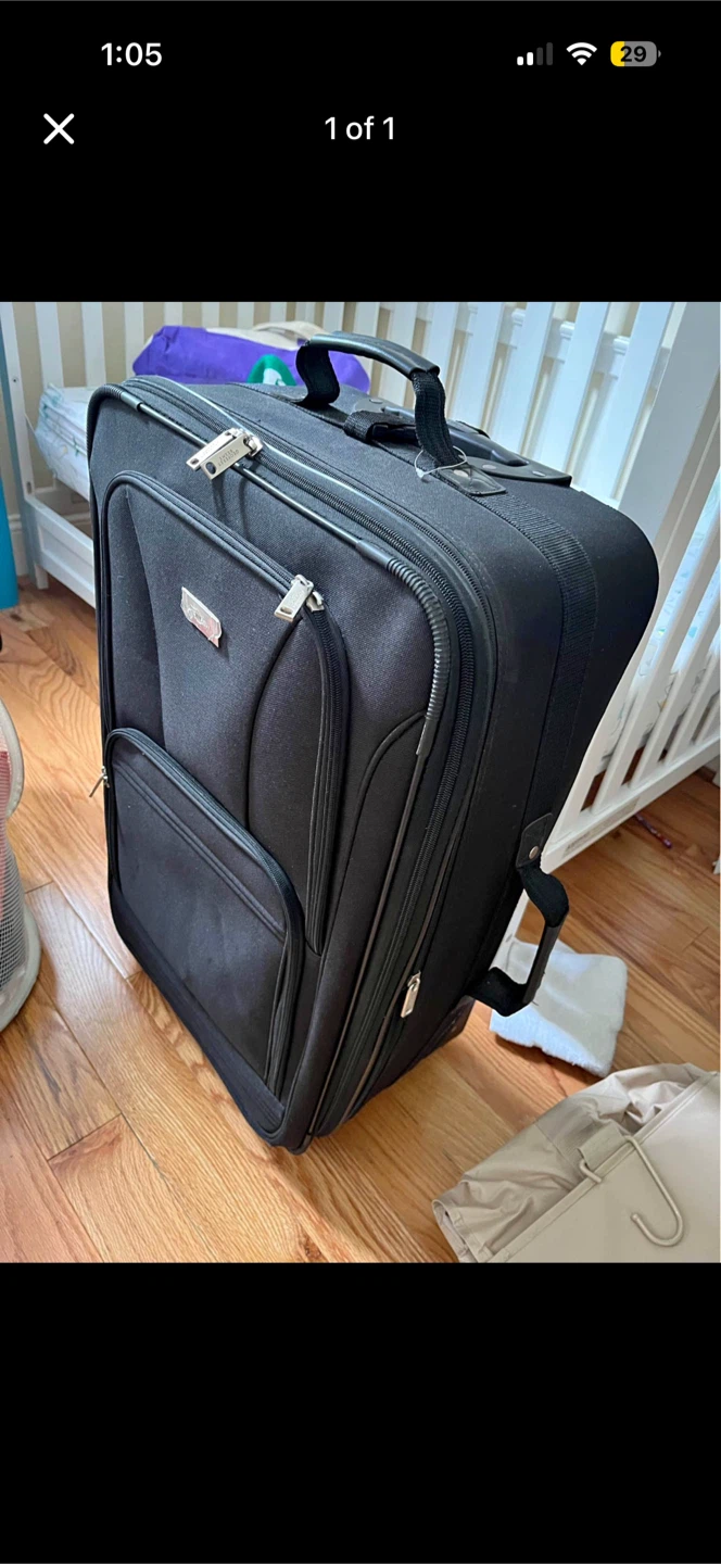 American Tourister Black Softside Luggage