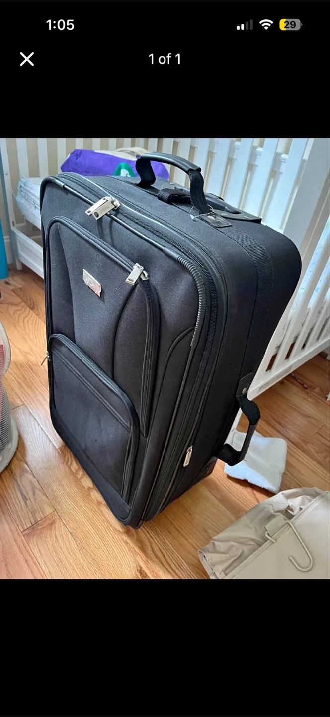 American Tourister Black Softside Luggage