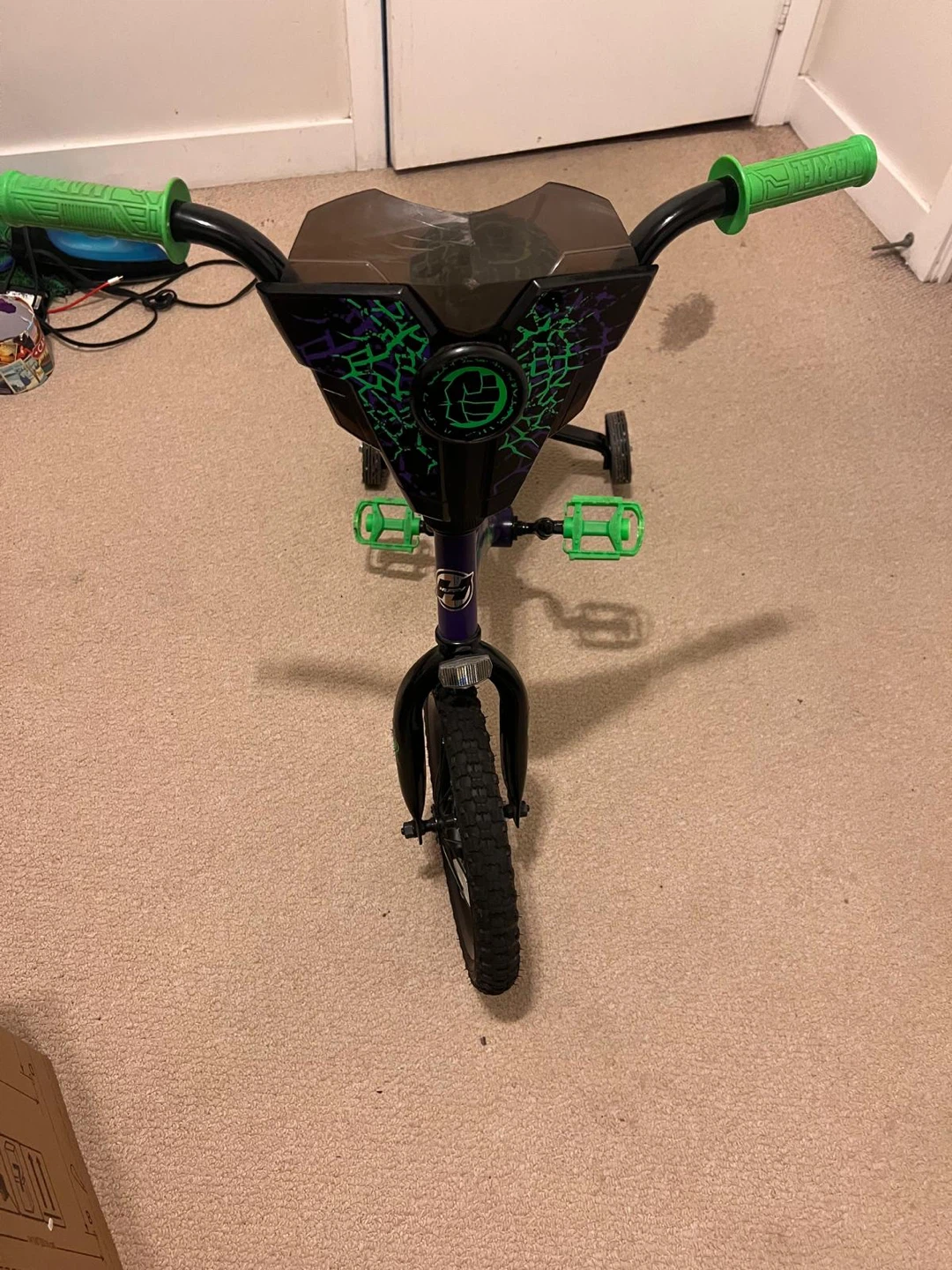 kids 14inch hulk cycle