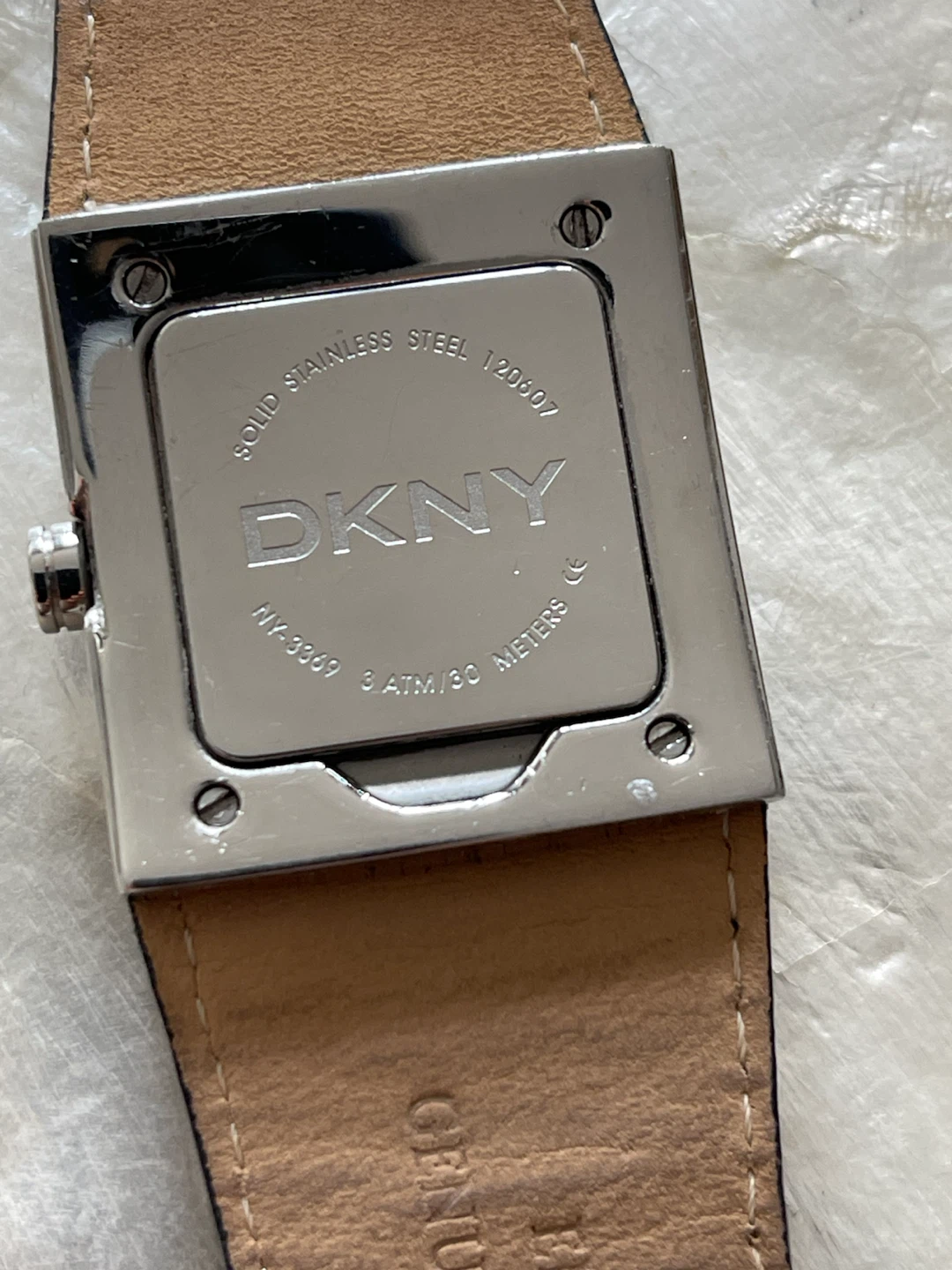 DKNY NY-3369 Square Rhinestone Watch - photo 3
