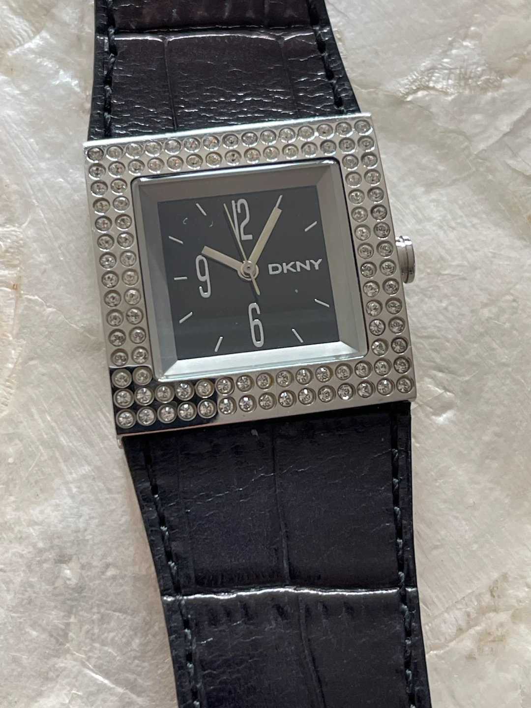 DKNY NY-3369 Square Rhinestone Watch - photo 5