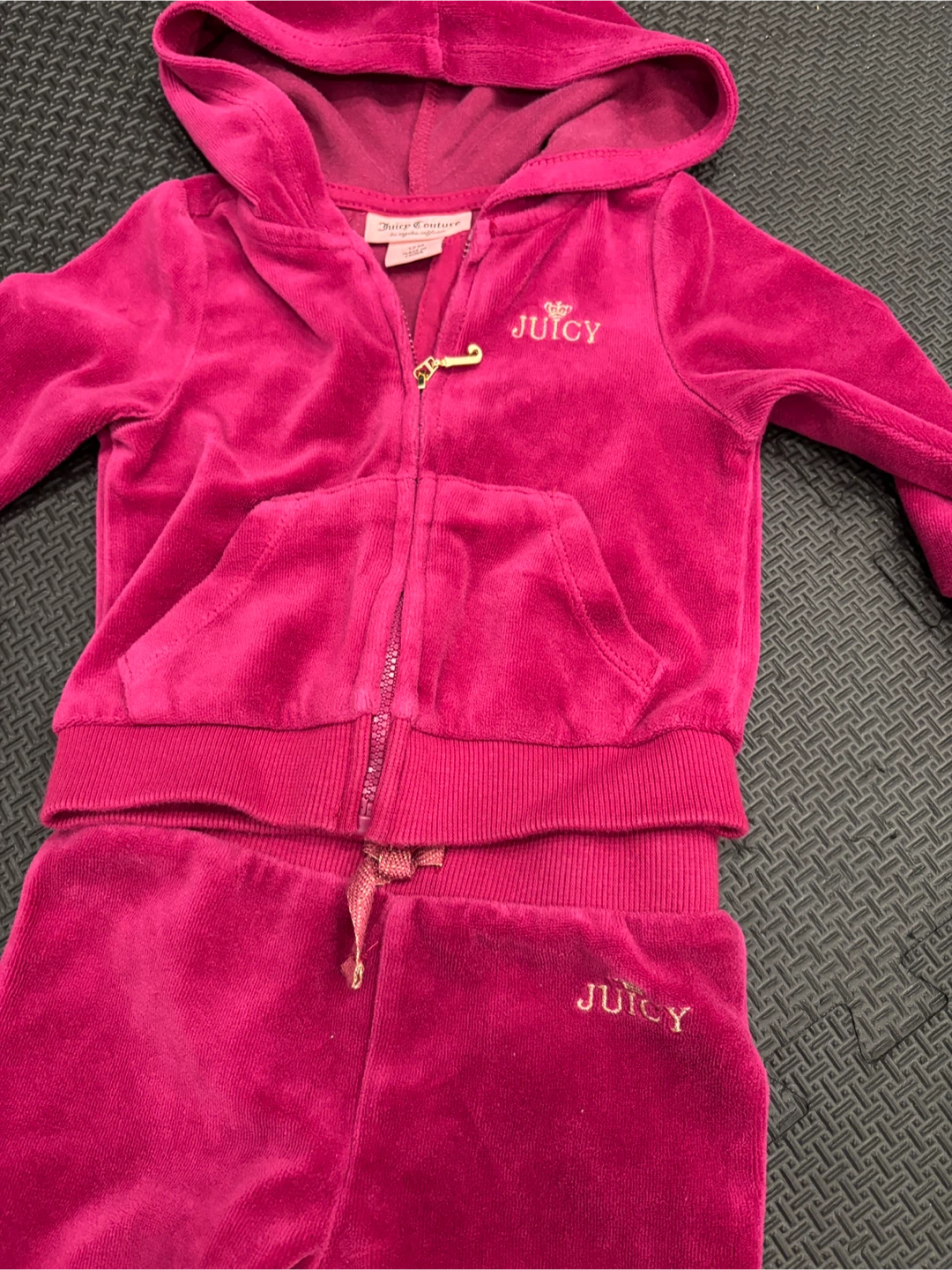Juicy Couture velour tracksuit 12M - photo 2