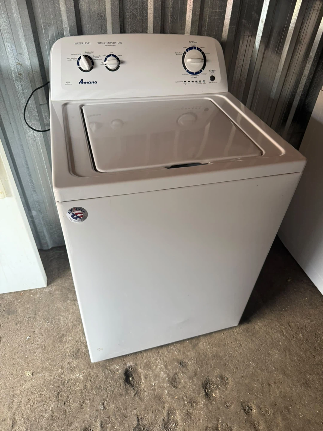 Amana Top Load Washer