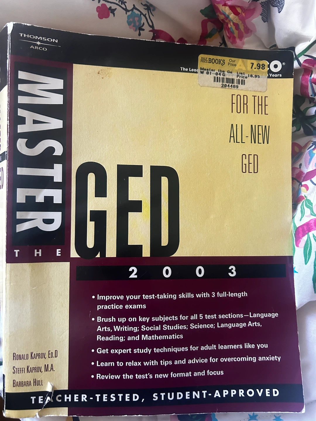 Master the GED 2003 Study Guide