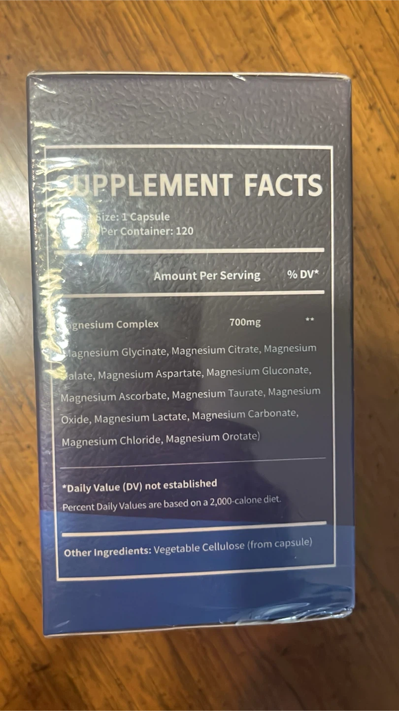 Totaria Health Magnesium 12-in-1 Complex 120 Capsules - photo 2