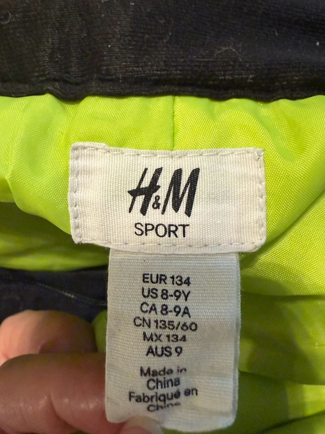 H&M Sport Kids Snow Pants - Black, Size 8-9Y - photo 3
