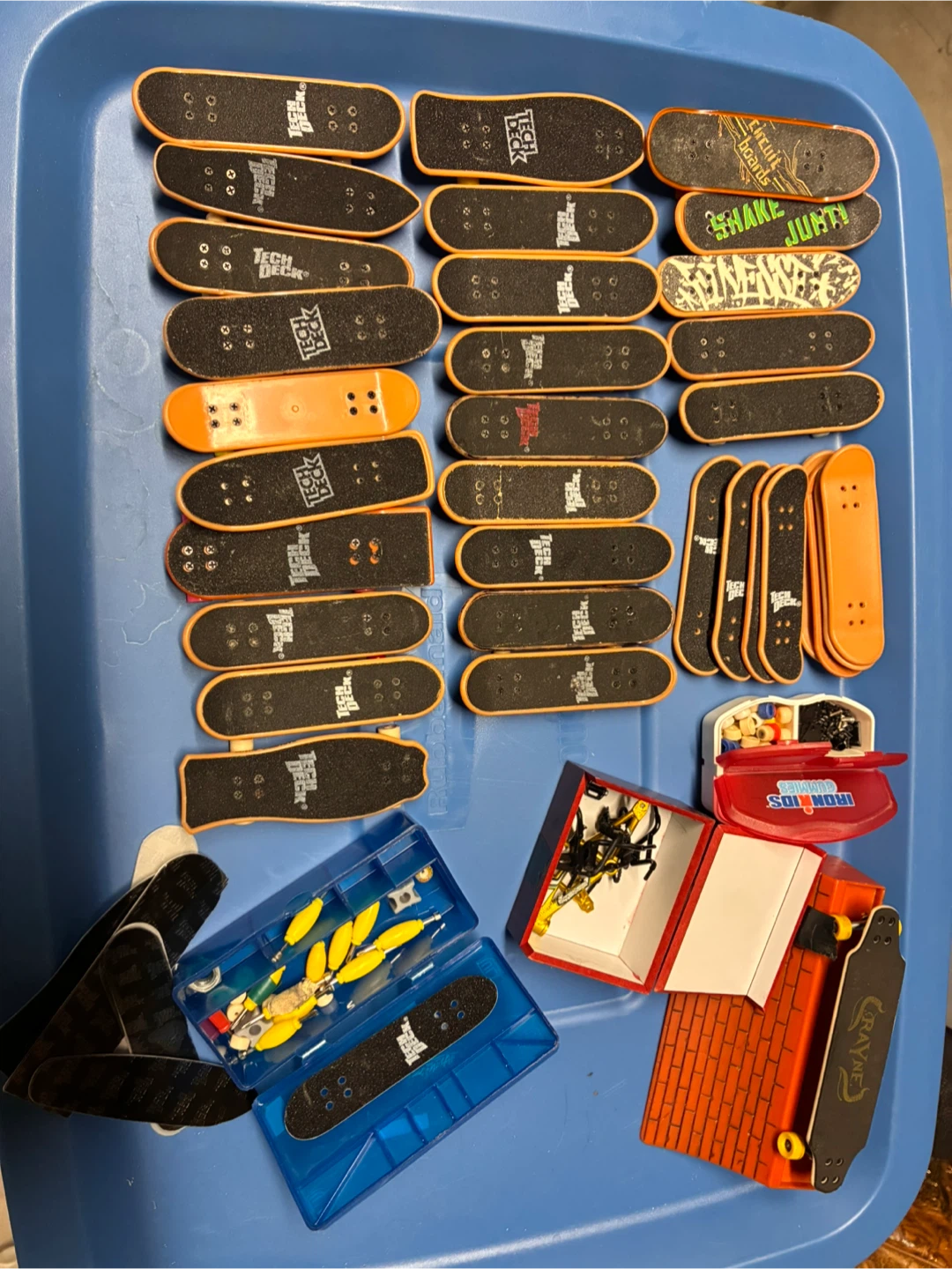 Vintage Tech Deck Lot - Decks & Tools (Zoo York, Rayne)