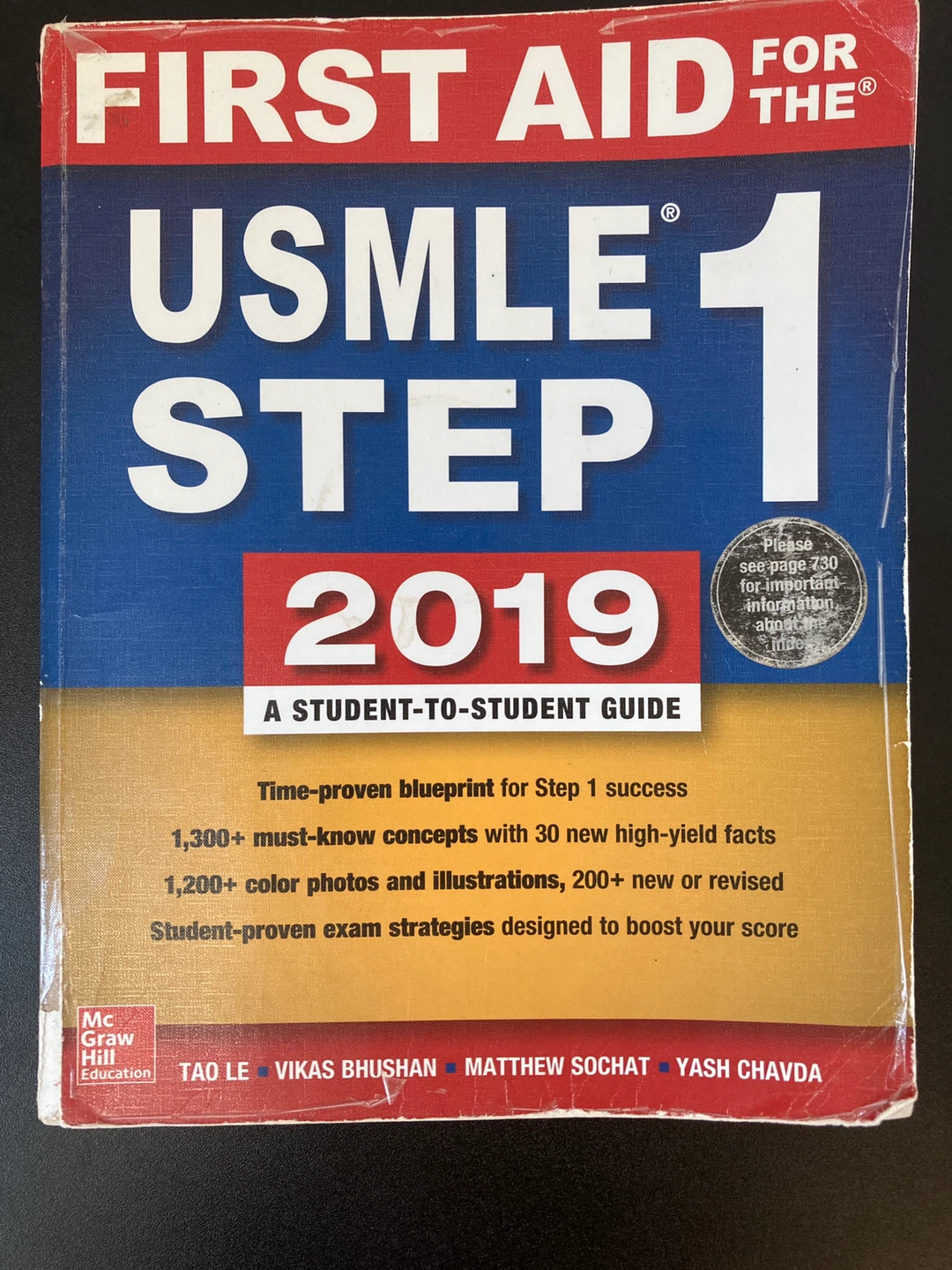 First Aid for the USMLE Step 1 2019 Study Guide